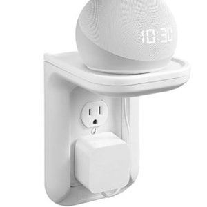 New in Box ECHOGEAR Outlet Shelf for Alexa in White